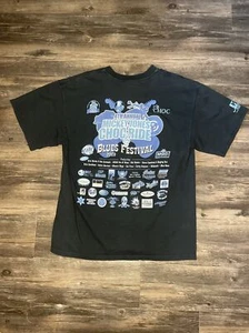Vintage 2000s Mickey Jones Choc Ride Blues Festival T Shirt Size Extra Large - Picture 1 of 7