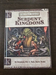WOTC Forgotten Realms d20 Serpent Kingdoms LN - Bild 1 von 3