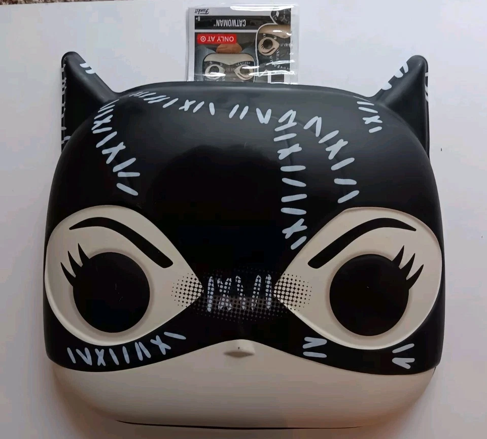 DC Comics Catwoman Funko Pop Disfraz de Halloween de Gran Tamaño Máscara Decoración de Pared 16x15 Foto 1 de 4