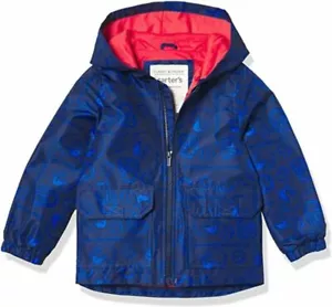Carter's Boys Navy Rainslicker Jacket Size 4 5/6 7 - Picture 1 of 1