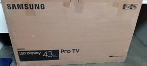 -for Parts Samsung 43" Commercial LED LCD Signage Display 4K BE43T-H - Picture 1 of 6