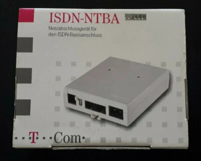 ISDN-NTBA Netzabschlussgerät für ISDN-Basisanschluss, T-Com, fast neu - Bild 1 von 3