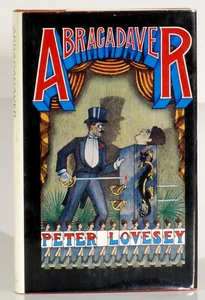 Peter Lovesey Abracadaver 1972 Macmillan first edition Victorian music halls - Imagen 1 de 3