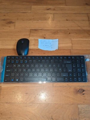 Rapoo 9300M Bluetooth Desktop & Mouse Dongle Missing Faulty Keys Spares & Repair - Image 1 of 3