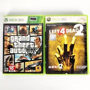 Xbox 360 NTSC-J 2x Bundle Left 4 Dead 2 + GTA V Video Games + Manuals π¦ - Picture 1 of 15