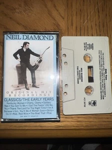 Neil Diamond Classics/The Early Years Cassette Cherry Cherry Kentucky Women   - Picture 1 of 2