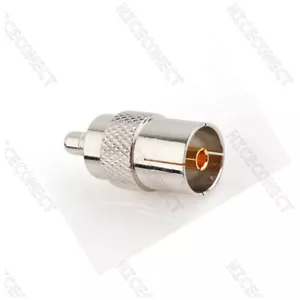 Conector de antena adaptador coaxial de RF DVB-T USB 2.0 para TV digital a PYME macho 10 un. - Imagen 1 de 2