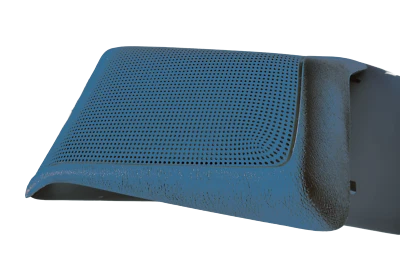 Fundas de altavoces Mercedes Benz - W126 1986- 1991 - solo parte trasera izquierda - azul marino Foto 1 de 4