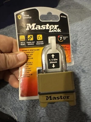 Master Lock Magnum Combination Padlock With 1.5" Shackle - Image 1 of 3