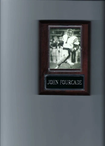 JOHN FOURCADE PLAQUE OLE MISS REBELS FOOTBALL NCAA Cover