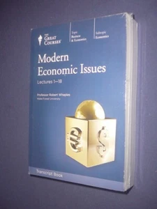 Teaching Co Great Course TRANSCRIPTS : MODERN ECONOMIC ISSUES sealed - Bild 1 von 2