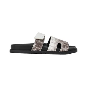 Hermes Men's Chypre Himalaya Exotic Sandal 42.5 / 9.5 New w/ Box - Picture 1 of 6