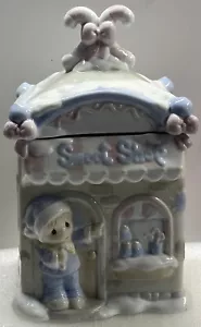 Precious Moments Sugar Town, Sweet Shop, Sugar Cannister Holiday Gift Idea - Picture 1 of 8