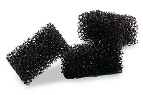 Paquete de 3 esponjas de maquillaje de textura sintética tejido abierto negro Stipple Foto 1 de 2