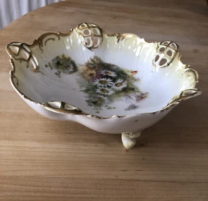 Antique BRC BAUER AND ROSENTHAL COMPANY Footed Dish Bowl - Picture 1 of 9