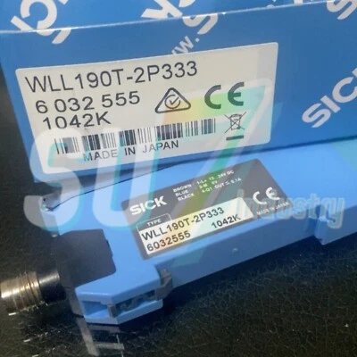 Sick WLL190T-2P333 PLC PHOTOELECTRIC FIBER OPTIC SWITCH # 1pcs  New  In Box - Image 1 of 4