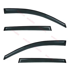 Deflector de visera de ventana para Jeep Cherokee 2014-2021 pantalla de ventilación protectores de lluvia 4 un. - Imagen 1 de 11