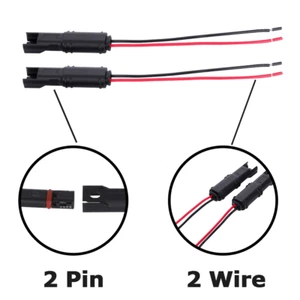 Front Indicator Wire Leads Connector Plug Adaptor For BMW M 1000 S 1000 R XR RR - Picture 1 of 13