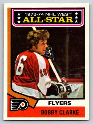 1974-75 O-Pee-Chee #135 Bobby Clarke AS Low Grade (ref 216156) - Image 1 of 2
