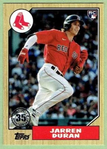 Jarren Duran Red Sox ~ 2022 Topps 1987 Rookie ~ FREE SHIPPING - Bild 1 von 1