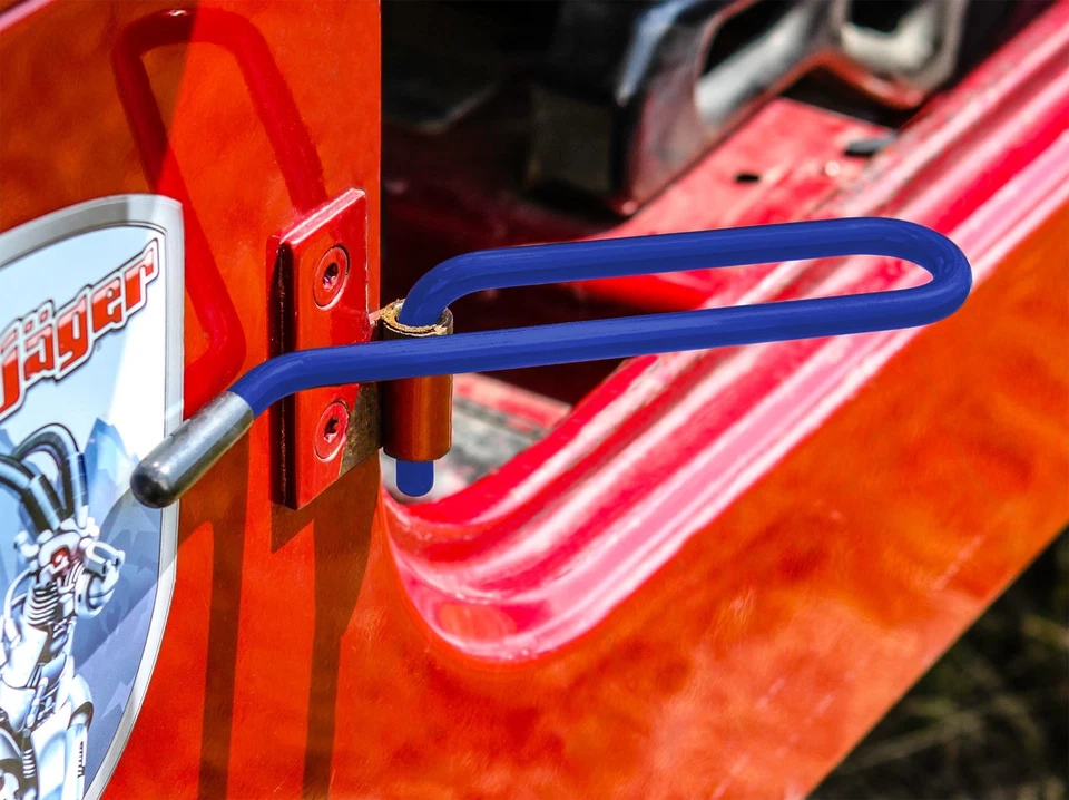 Par de reposapiés estacionarios Southwest Blue para Jeep CJ7 76-86 Steinjager J0045926 Foto 1 de 1