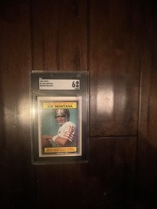 1983 Topps Joe Montana Record Breaker