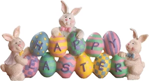 Eggs & Easter Bunnies Tabletop Decoration, Home Decor, 1 Piece - Picture 1 of 8