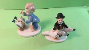 2 kleine Porzellan Figuren,Wagner & Apel,Thüringen GDR,alter?,höhe ca.10cm - Bild 1 von 15