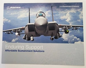 Boeing F-15 Programas de Mantenimiento Soporte Duradero Hoja de Datos Militar - Imagen 1 de 3