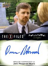 Upper Deck The X-Files Autograph Card A-Bh Bruce Harwood / John Fitzgerald Byers