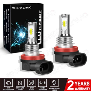 Kit de bombillas brillantes de haz alto/bajo para Chevy Impala 2006-2013 LED 2x H11 - Imagen 1 de 11