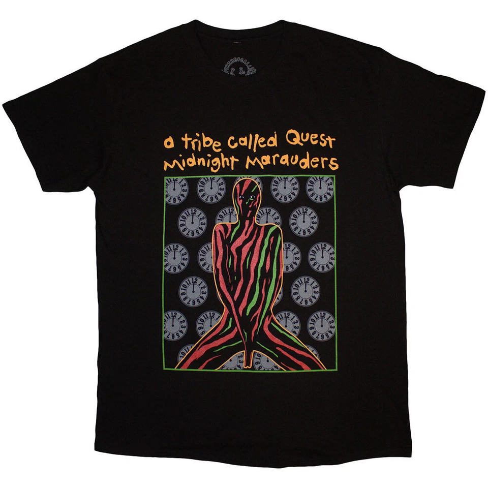 Camiseta A Tribe Called Quest Midnight Marauders Negra Nueva Foto 1 de 1