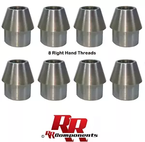 ( 8RH ) 5/8-18 Thread Tube Adapter Fits 1-3/8 Tube x .120 wall or 1-1/8 Hole - Picture 1 of 2