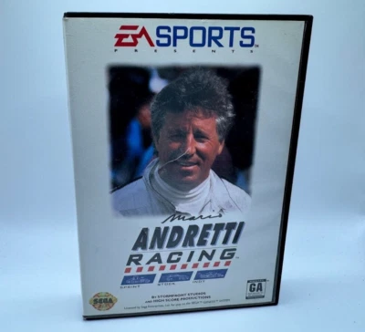Mario Andretti Racing - SEGA Genesis [NTSC-U] Case and Cart only - Image 1 of 3