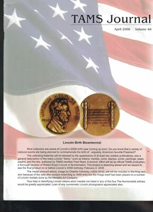 TAMS Journal - April 2008 - Lincoln Birth Bicentennial - Bild 1 von 1