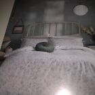 Laura Ashley Aria Eucalyptus Double Bed Set  RRP £80 100% Cotton Percale 200 TC