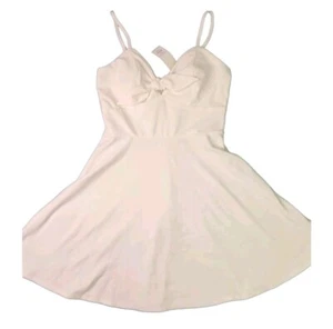 NWT Francescas Jun & Ivy Womens Strappy Tied White Flowy Tank Top Sz M MSRP $54 - Picture 1 of 14