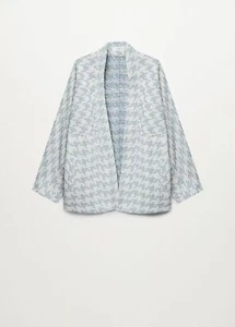 Brandneu mit Etikett Mango Damenjacke im Kimono-Stil UK Größe 10-14 (M-L) UVP: £ 69,99 - Bild 1 von 9