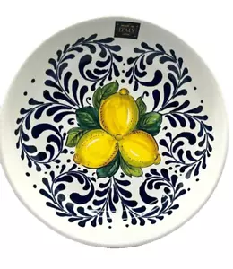 Nova Deruta Italien Zitronen 11" Pasta/Salat/Servierschale - Bild 1 von 7