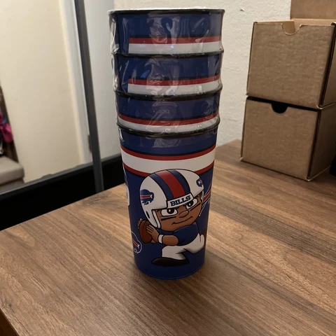2022 Buffalo Bills Little People 22 Oz Party 4 Pack Cover