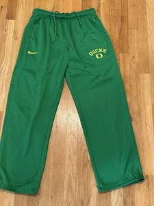 Nike Therma-Fit baseball Basketball Sweatpants Oregon Ducks Mens Size L green - Picture 1 of 4