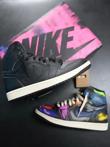 Air Jordan 1 Retro High OG "Black and Muslin" Self Expression Gr. EU 47/ US 12,5 - Bild 1 von 12