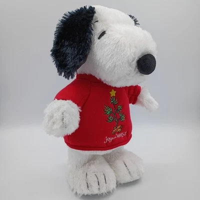 Peanuts Joy To The World Snoopy Plush Christmas Hallmark Sounds Light Music - Image 1 of 4