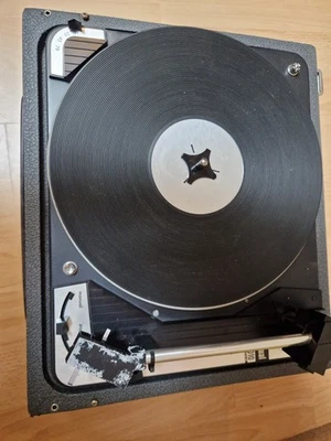 Dual Plattenspieler Typ P 1010 A Gebrüder Steidinger Vintage Plattenspieler - Bild 1 von 3