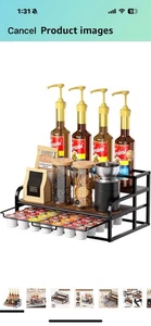 Organizzatore Porta Sciroppi Caffè da Piano Cottura 3 Livelli - Foto 1 di 5