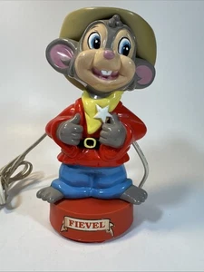 Vintage Fievrl Portable Lamp Happiness Express Inc Works Tested - Picture 1 of 6