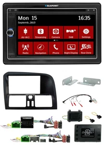 Blaupunkt Bluetooth DAB 2DIN USB DVD Lenkrad Autoradio für Volvo XC60 2008-2017 - Bild 1 von 10