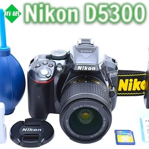 Rare Gray Nikon D5300 Wi-Fi Lens Kit 8131 - Picture 1 of 10