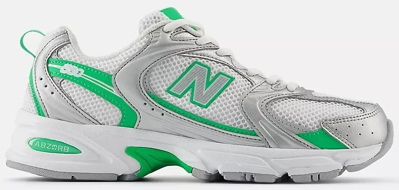 Size 7 - New Balance 530 Silver Green