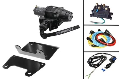 Kit de montaje de cabrestante y cabrestante KFI AS-25 se adapta a Arctic Cat / Textron Alterra 400 450 500 Foto 1 de 4